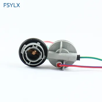 FSYLX P21W 1156 BA15S Csatlakozó Kábelköteg Dugók vezeték 1156 LED női izzó jogosultja adapter csatlakozó BA15S 1156 LED autó izzó