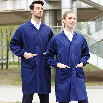 Vastag kék kabát dzseki férfi munkaerő-biztosítási munkaruha raktár cső ruha kopásálló, port-bizonyíték