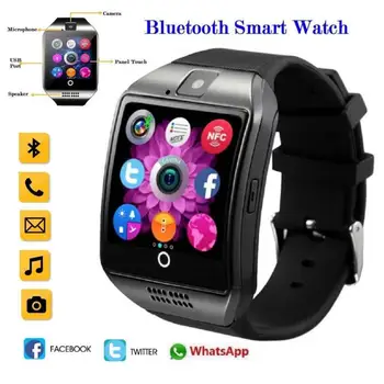 K18 Bluetooth Smart Óra, Kamera Facebook a Whatsapp-ot Az IOS Mobil Kártya Óra Telefon Smartwatch Android Sport TF Fordította: V5Z1