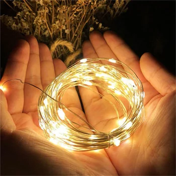 Karácsonyi Dekoráció az Otthoni 1m/2m/3m/5m/10m LED String Fény Flash Tündér Garland Boldog Új Évet 2022 Kerst Noel Navidad 2021