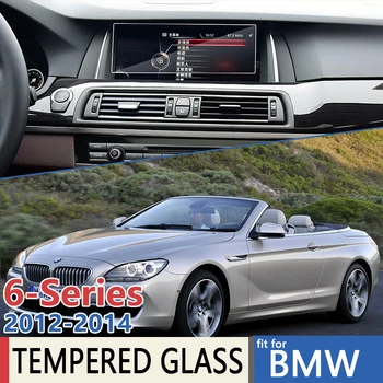 a BMW 6-os Sorozat F06 F12 F13 MK3 2012 2013 2014 Autós Navigációs GPS Film Érintse meg a Teljes Képernyő Védő Edzett Üveg Tartozékok