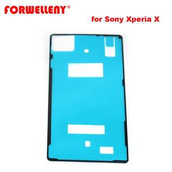 A Sony Xperia X Hátsó Üveg fedelét, Öntapadós Matrica, Matricák ragasztó ajtó ház F5121 F5122