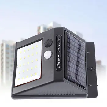 30 LED Solar Érzékelő Utcákon a Fény PIR Mozgásérzékelő Falon Fények Vízálló IP65 Kültéri Kert Udvar Sürgősségi Lámpa 3