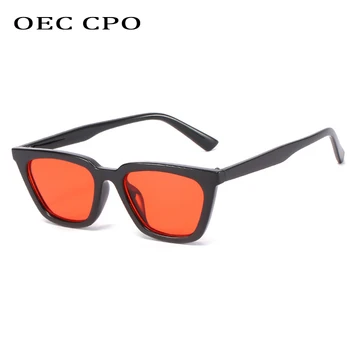 OEC CPO-Divatos Kis Téren, Napszemüveg, Női Divat Márka Szemüveg Női Klasszikus Műanyag Szemüveg Hölgy Oculos De Sol UV400