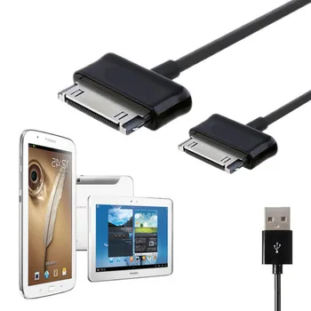 USB Töltő Töltő adatkábel Kábel Samsung galaxy tab 2 3 Megjegyzés P1000 P3100 P3110 P5100 P5110 P7300 P7310 P7500 P7510 N8000