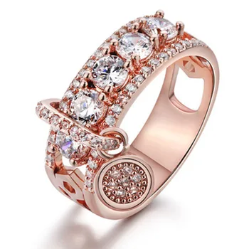 2021 aranyos Új Galván Lemez Cirkon Kezét Ékszerek anillos mujer Nő gyűrűk koreai divat gótikus kiegészítők, arany ékszer