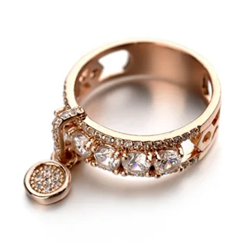 2021 aranyos Új Galván Lemez Cirkon Kezét Ékszerek anillos mujer Nő gyűrűk koreai divat gótikus kiegészítők, arany ékszer 4