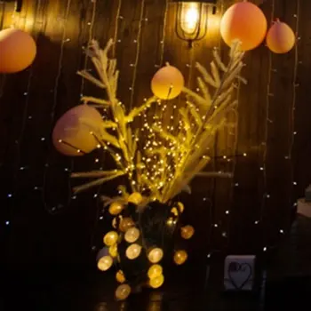 karácsonyi dekoráció Otthon Party Dekoráció LED Váza Virág Ág Lámpa Virágos String Fények Karácsony Kert, Dekoráció 1