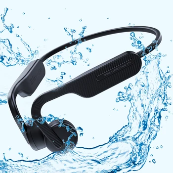 Csontvezetéses Fejhallgató TWS Bluetooth Vezeték nélküli IPX6 Vízálló Fül Horog Headset Fény Sport c-Típusú Fülhallgatók mobiltelefon