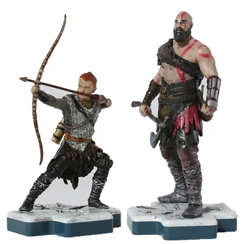 God of War Kratos Atreus Ábra Modell Asztali Díszek, Gyűjtők, Modell, Játék, Ajándék