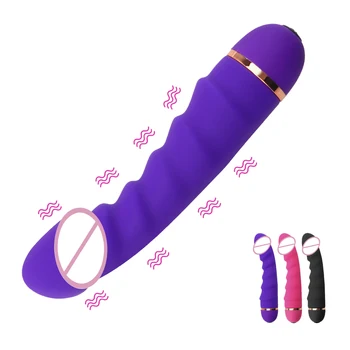 Dildó Vibrátor 20 Sebesség Felnőtt Termékek AV Stick G-pontot Klitorisz Stimulátor Női Maszturbátor Szexuális Játékszerek Nőknek