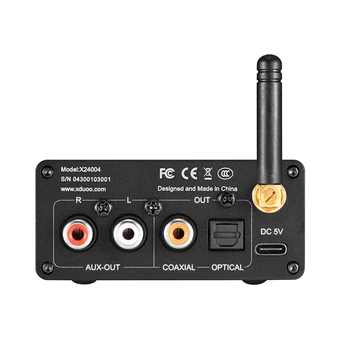 XDUOO XQ-50 PRO2 Bluetooth Audio Receiver Átalakító QCC5125 Buletooth 5.1 DAC XQ-50 pro támogatja a PC USB DAC XQ-50 PRO 2