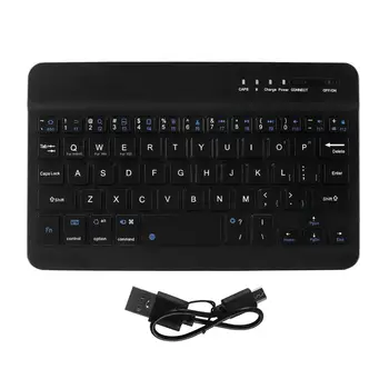 Vezeték nélküli Bluetooth Keyboard Mini Ultra Slim Multimédia Teclado Ipad IOS Android Tablet Okostelefon