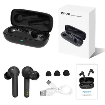 XY-20 Anker Soundcore Vida Igazi Vezeték nélküli Fejhallgató 4 Mikrofonok PVC 8.0 zajcsökkentés 40h Játékidő IPX7 vízálló