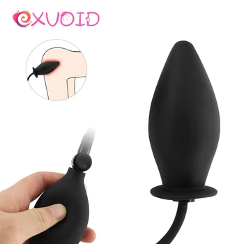 EXVOID Szex Játékok a Párok, Felfújható Dildó Bővíthető Anális Vagina Tágítót G-pont Masszázs Anális Plug a Szex Shop Szilikon mélázik