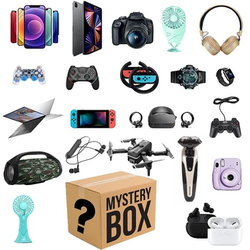Szerencsés Mystery Box Titokzatos Véletlen Termékek Elektronikai Termékek Smartwatch Videó Kártya Laptop, Tablet, Okos Iphone Gamepadmore