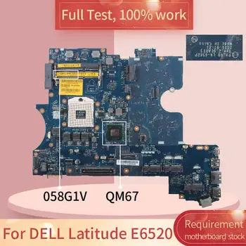 KN-058G1V A DELL Latitude E6520 LA-6562P 058G1V QM67 DDR3 Notebook alaplap Alaplap teljes teszt 100% - os munka