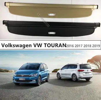 A Hátsó Csomagtartó Rakomány Fedél Biztonsági Pajzs A Volkswagen VW TOURAN 2016 2017 2018 2019 Magas Mi Auto Tartozékok