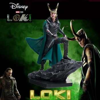 2021 1/10 25cm Disney TV Dráma Marvel Loki, Thor Bosszúállók Modell Gyűjtemény akciófigurák Gyűjthető Figurák Játékok