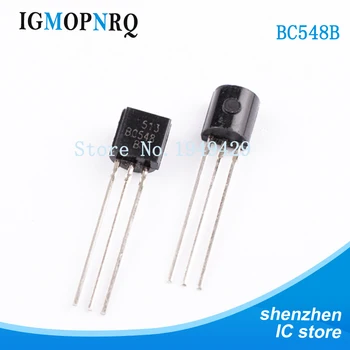 100/sok BC548 BC548B 548 vonal tranzisztor TO-92-es új