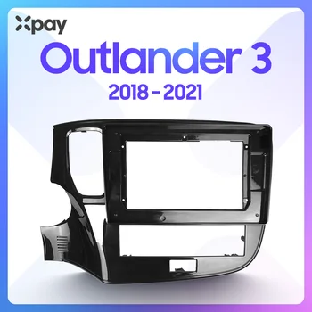 Alkalmas Teyes 10.1 inch 2din autórádió műszerfal Alkalmas Mitsubishi Outlander 3 2018-2021 telepítése autó panel