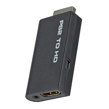 A PS2-HDMI-Kompatibilis Adapter Audio Video Converter Játék Konzol Audio Kimenet Támogatja Megjelenítési Módok