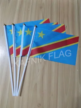 KAFNIK,10/20/50/100 Kongói Demokratikus Köztársaság Banner ingyenes szállítási Kéz integetett Zászló 0