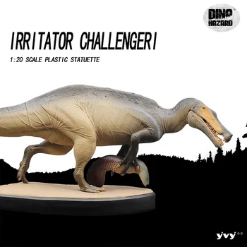 RAKTÁRON Dino Veszélyességi Irritator Challengeri 1:20 Léptékű Szobrocskát Spinosauridae Dinoszaurusz PVC Gyűjtő Játék Állati Modell Dekoráció Ajándék