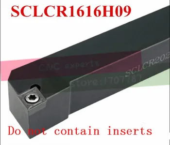 SCLCR1616H09 Eszköztartót 16*16*100MM CNC esztergálás eszköz birtokosa, 95degrees Külső fordult eszközök, Eszterga szerszámok