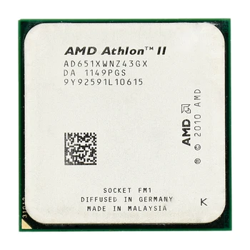 AMD Athlon II X4 651 4 MB, 32nm 100W .0GHz Quad-Core, Socket FM1 CPU Processzor