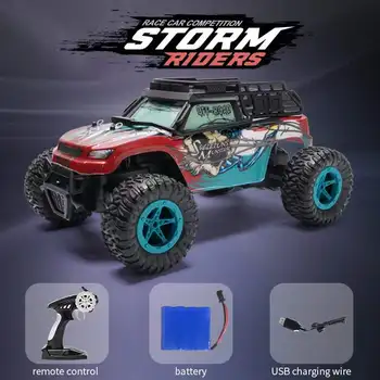 RC Autó 1:16 4WD High Speed Off-Road, Drift, Rádiós Távirányító Monster Truck Elektromos Autók Robot Játékok Ajándék Fiúk Gyermekek
