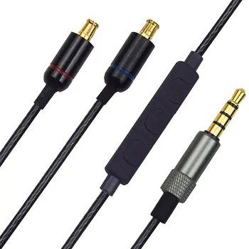 Csere A2DC Kábel Hosszabbító Kábel Audio Technica ATH CKS1100 E50 E70 LS200 LS300 LS400 CKR90 CKR100 LS50 LS70 Fejhallgató
