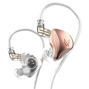 KZ ZEX 1 Elektrosztatikus 1 Dinamikus Ear Monitor Fülhallgató Füldugót, Levehető Kábel, Fejhallgató Idegesítő Törlése Sport Játék Fülhallgató