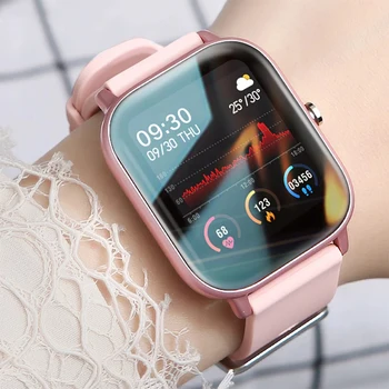 2022 Új Smart Nézni a Nők Teljes Érintse meg a Karkötő Fitness Tracker Vérnyomás A Xiaomi Okos Férfi Óra PK GTS 2 Smartwatch+Doboz