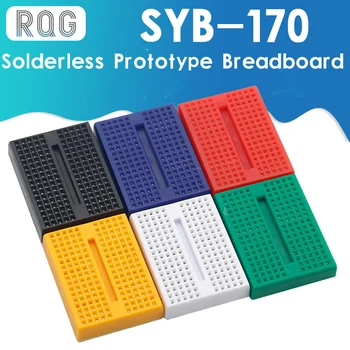 SYB-170 Mini Solderless Prototípus Kísérlet Vizsgálati Breadboard 170 Tie-pontok 35*47*8.5 mm