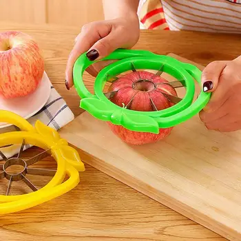 Kreatív Konyha Apple Slicers Corers Vágó Körte Gyümölcs Elválasztó Eszköz Kezelni Fél Konyha Növényi Tartozékok Almát Hámozó