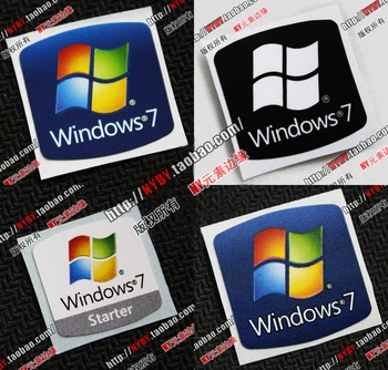 Notebook teljesítményét címke, matrica WIN7 új verzió windows 7 számítógép-logó, EMBLÉMA