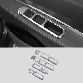 A Peugeot 3008 tartozékok ABS Króm tükör ajtókilincsen Karfa ablak lift kapcsoló gomb fedezze berendezés alkalmas 2009-2015