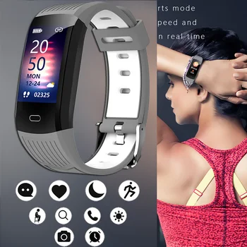 Sport Okos Nők Órák Férfi Smartwatch Fitnesz Pulzusszám Nyomkövető Bluetooth Fénykép Vízálló Okos Karkötő Karóra