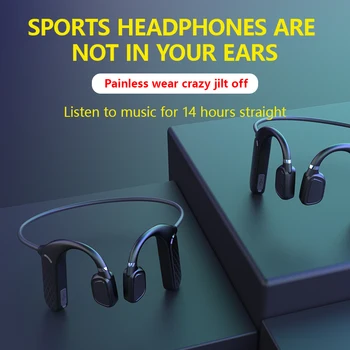 2021 Új Hordozható Fejhallgató A Csontvezetéses Fülhallgatót Bluetooth Fülhallgató Csatlakoztatása Vezeték Nélküli Fülhallgató Sport Vízálló Fülhallgató