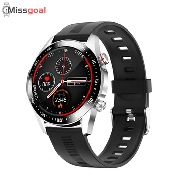 Missgoal 2021 ÚJ Smart Óra Bluetooth Hívás Férfiak Nők Vízálló Órák Smartwatch Heart Rate Monitor Samsung Android iOS