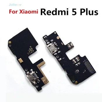 A Xiaomi Redmi 5 Plusz USB Töltő Port Töltő Testület Flex Kábel Dock Csatlakozó Csere Alkatrészek Redmi 5Plus