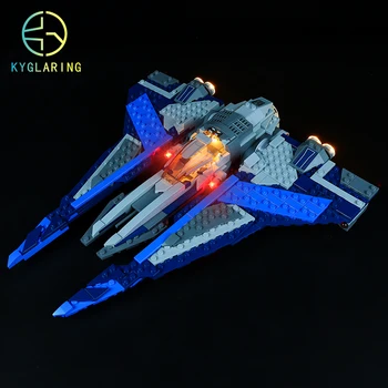 Kyglaring Led Világítás Szett DIY Játékok 75316 mandalore-i Starfighter (Nem Tartozék építőkövei)