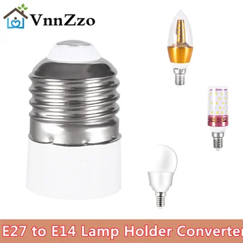 E27, hogy E14 lámpatartó Átalakító E14 Lámpa Aljzat Adapter E27 Lámpa Bázis Tűzálló Anyag, Csavar Szája Lámpa Foglalat Váltó