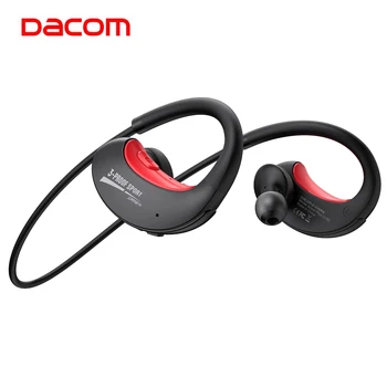 DACOM PÁNCÉL Plusz sport Bluetooth headset futó fül-szerelt 5.0 fejét szerelt in-ear vezeték nélküli alkalmas iPhone SamsungXiaomi