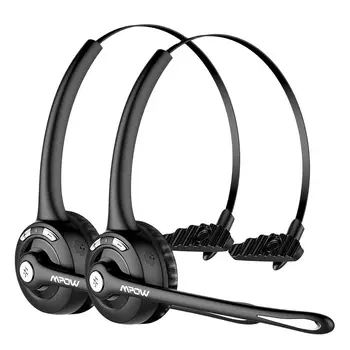 2db 015 Pro Vezeték nélküli Fejhallgató Bluetooth Headset zajszűrős Mikrofon Némítás Funkció Office neki való Teherautó-Sofőr