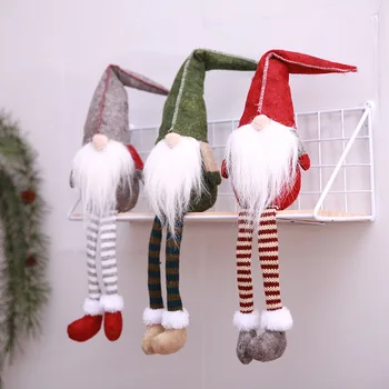 Boldog Karácsonyt Gnome Arctalan Baba Dekorációk, Karácsonyi Navidad Natal Új Év 2022 Haza Cristmas Dísz