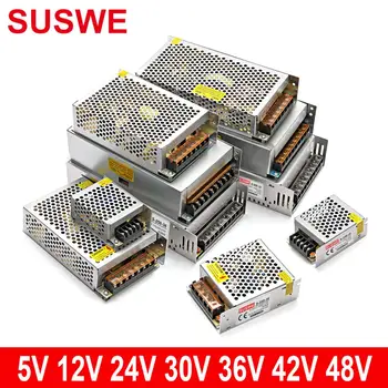220V konverziós 5 12 30 36 42 48VDC kapcsolóüzemű tápegység 2A 3A 5A 6A 10A monitoring transzformátor LED szalag tápegység SUSWE 1