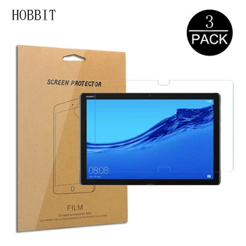 3PCS Anti-Víz Tabletta Film Huawei media pad M5 lite10.1inch Magas Minőségű HD világos Anti-shock PET Képernyő Védő Fólia