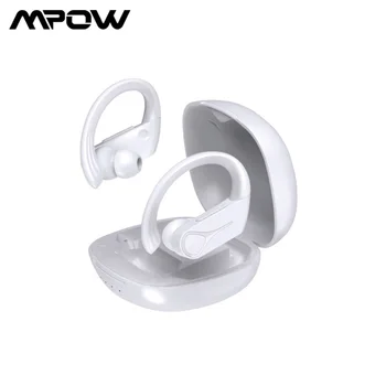 Mpow Láng Egyedül Igaz Vezeték nélküli Fülhallgató Test Mozgó Bass IPX7 Sweatproof 28H Játékidő ENC ENC zajszűrő Mikrofon Tiszta Hívás